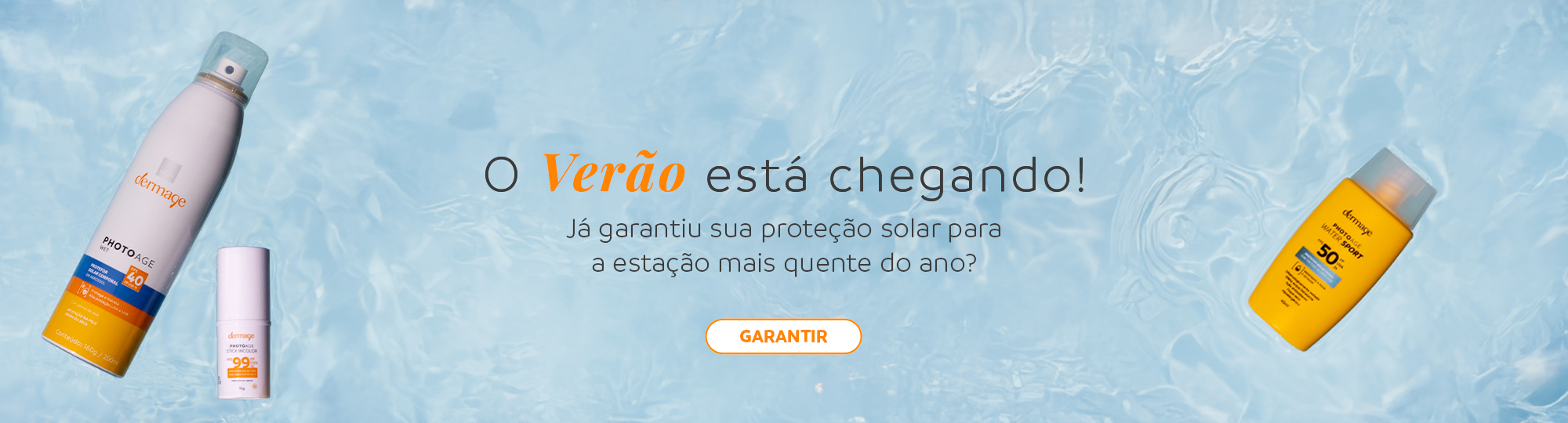 Banner conteúdo: verão